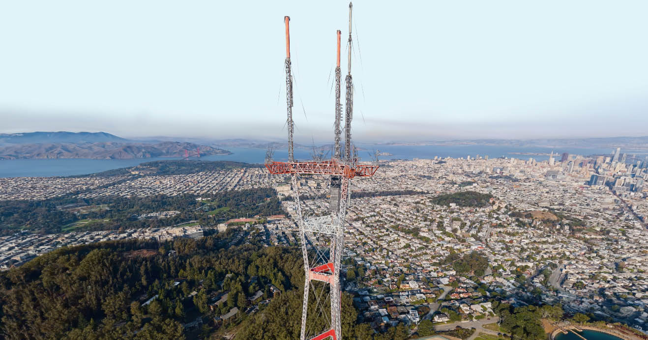 Show HN: Immersive Gaussian Splat experience of Sutro Tower, San Francisco